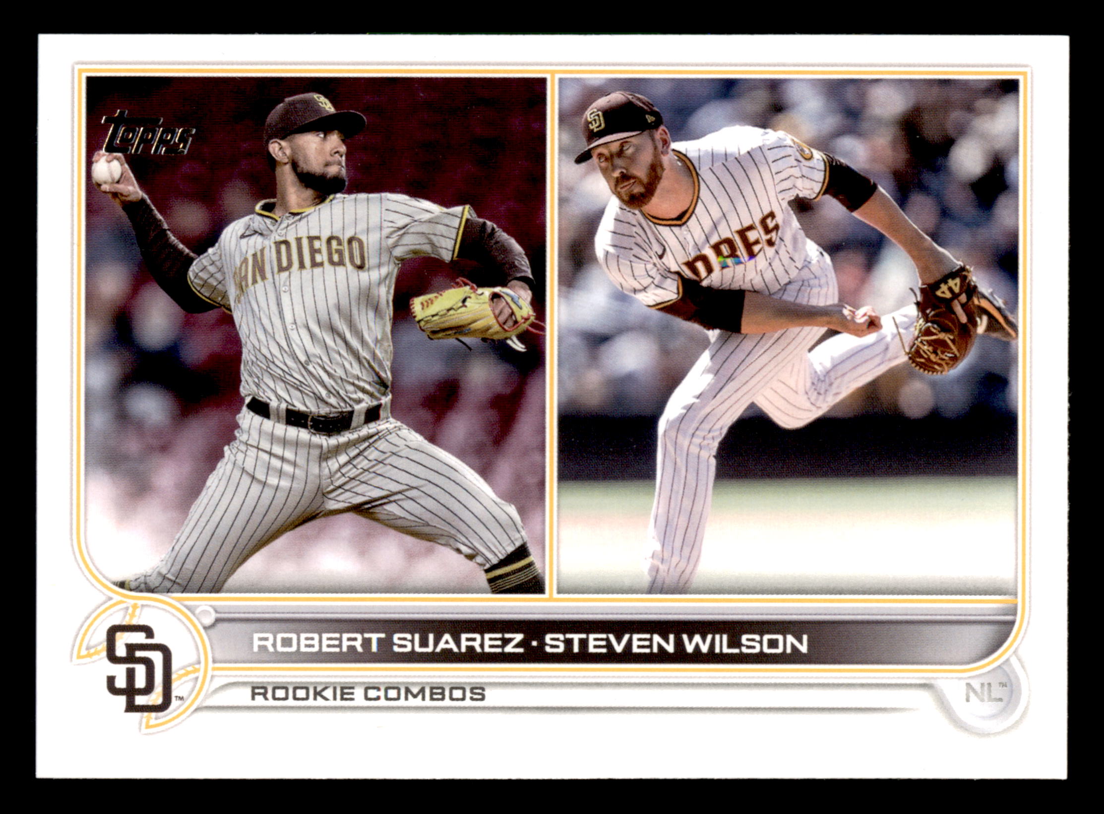 Topps 2022 Update Baseball Card #US239 Robert Suarez Steven Wilson