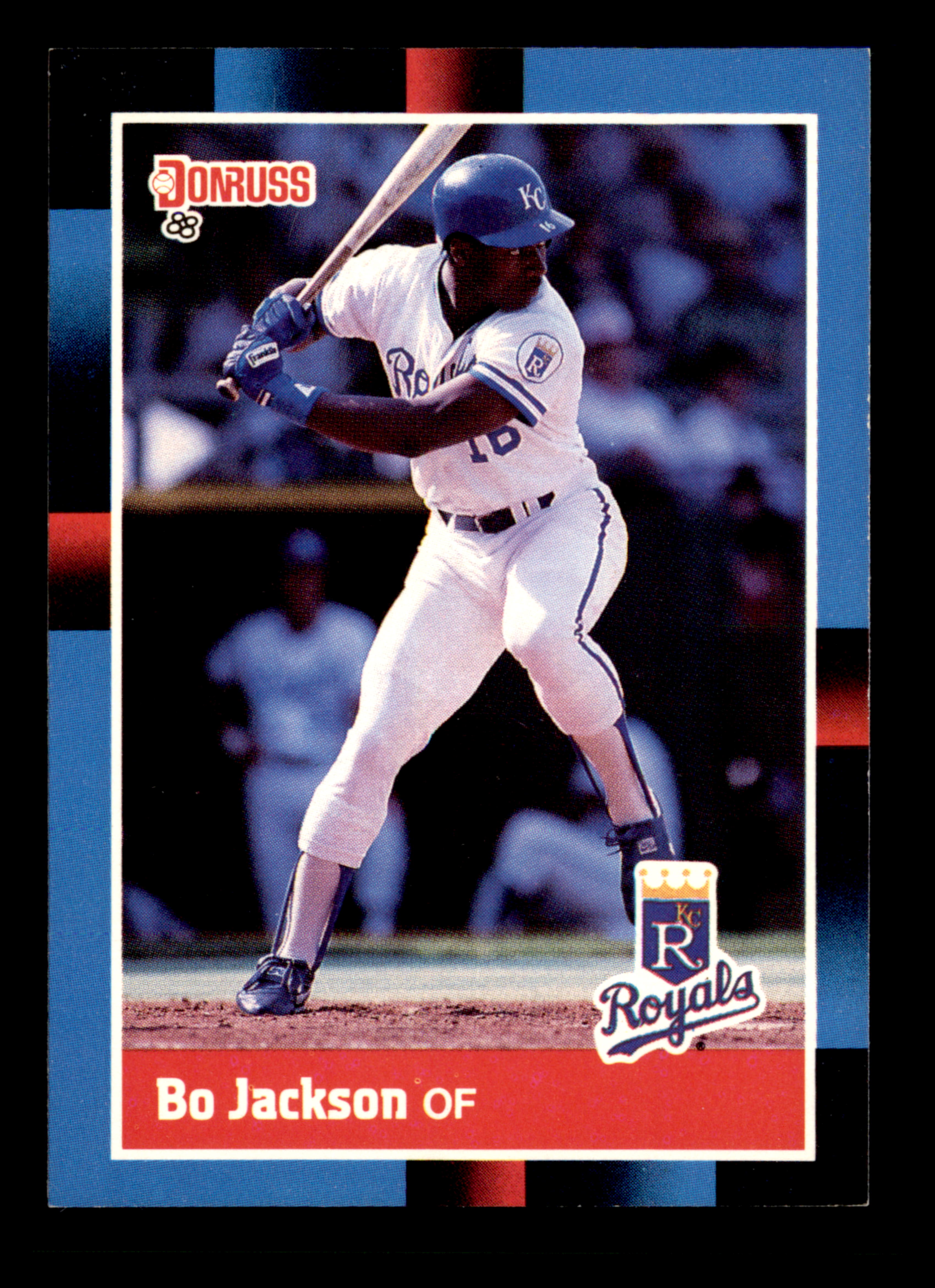 1988 Donruss 220 Bo Jackson Kansas City Royals Baseball Card Ebay