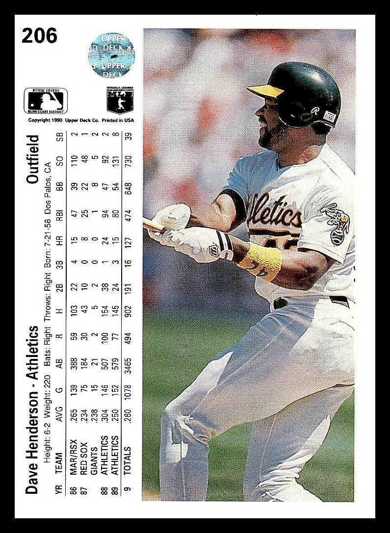 Upper Deck Baseball 1990 - Bild 26 von 174