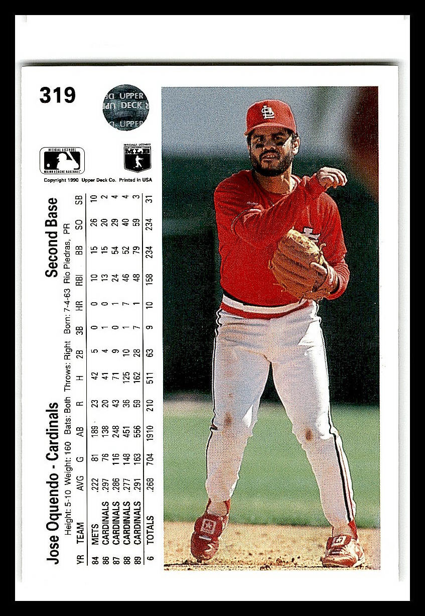 Upper Deck Baseball 1990 - Bild 62 von 174