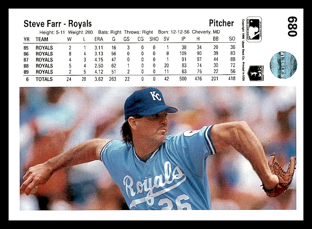 Upper Deck Baseball 1990 - Bild 154 von 174