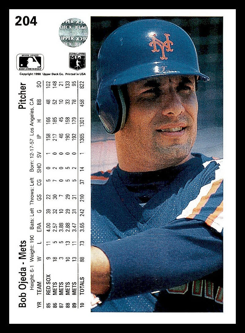 Upper Deck Baseball 1990 - Bild 22 von 174