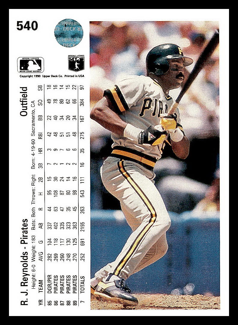 Upper Deck Baseball 1990 - Bild 122 von 174