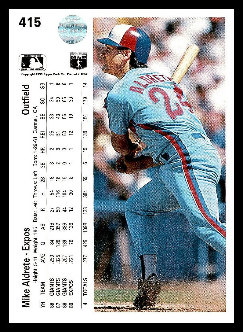 Upper Deck Baseball 1990 - Bild 100 von 174