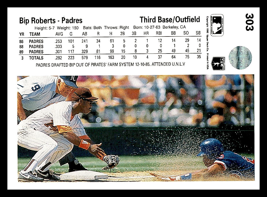 Upper Deck Baseball 1990 - Bild 56 von 174