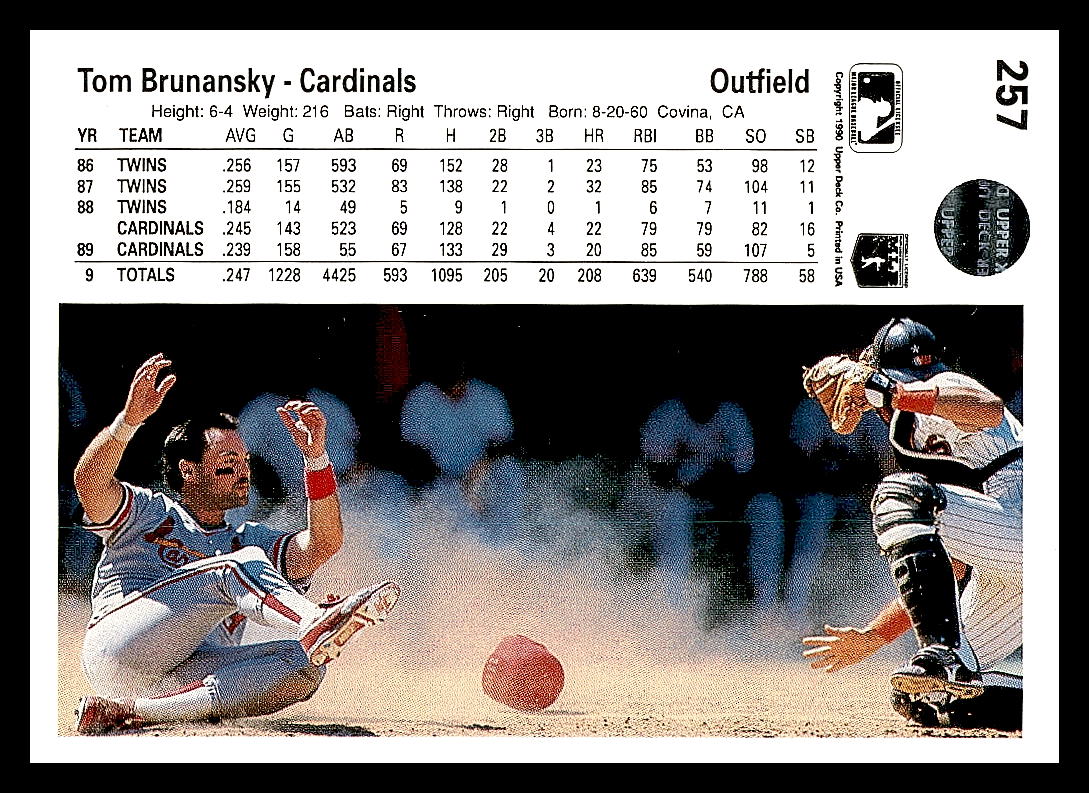 Upper Deck Baseball 1990 - Bild 40 von 174