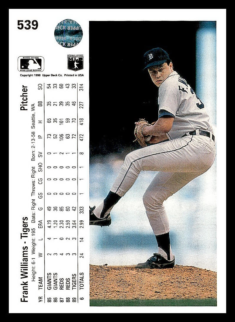 Upper Deck Baseball 1990 - Bild 120 von 174