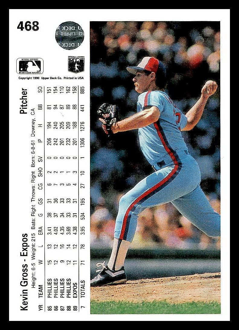 Upper Deck Baseball 1990 - Bild 108 von 174