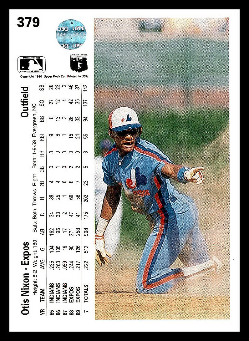 Upper Deck Baseball 1990 - Bild 72 von 174