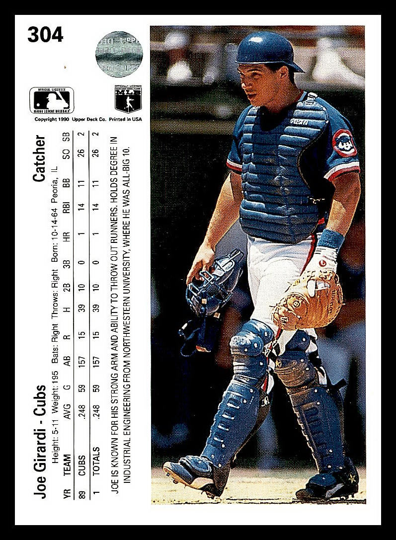 Upper Deck Baseball 1990 - Bild 58 von 174
