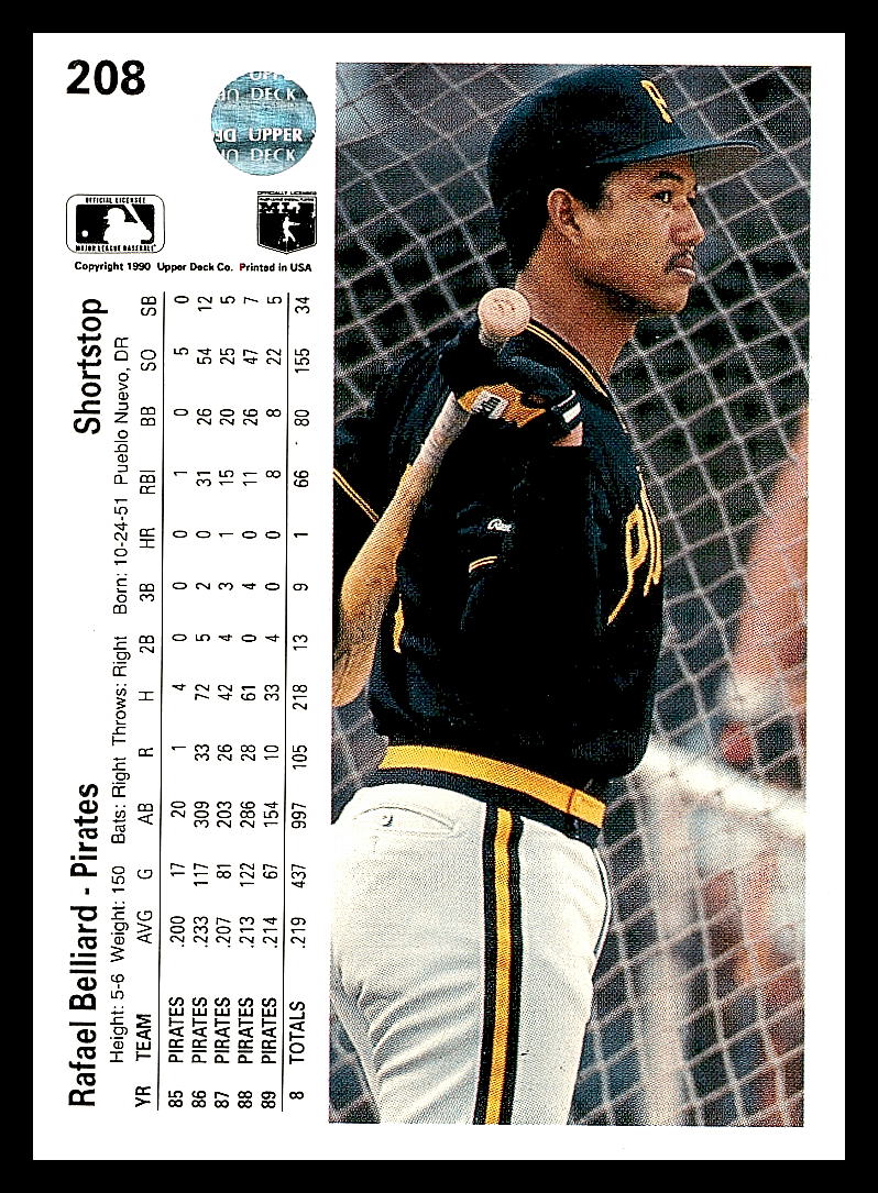 Upper Deck Baseball 1990 - Bild 28 von 174