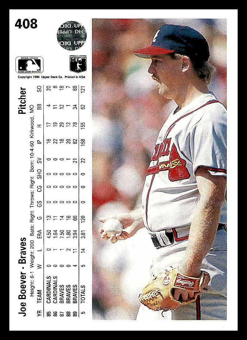 Upper Deck Baseball 1990 - Bild 92 von 174