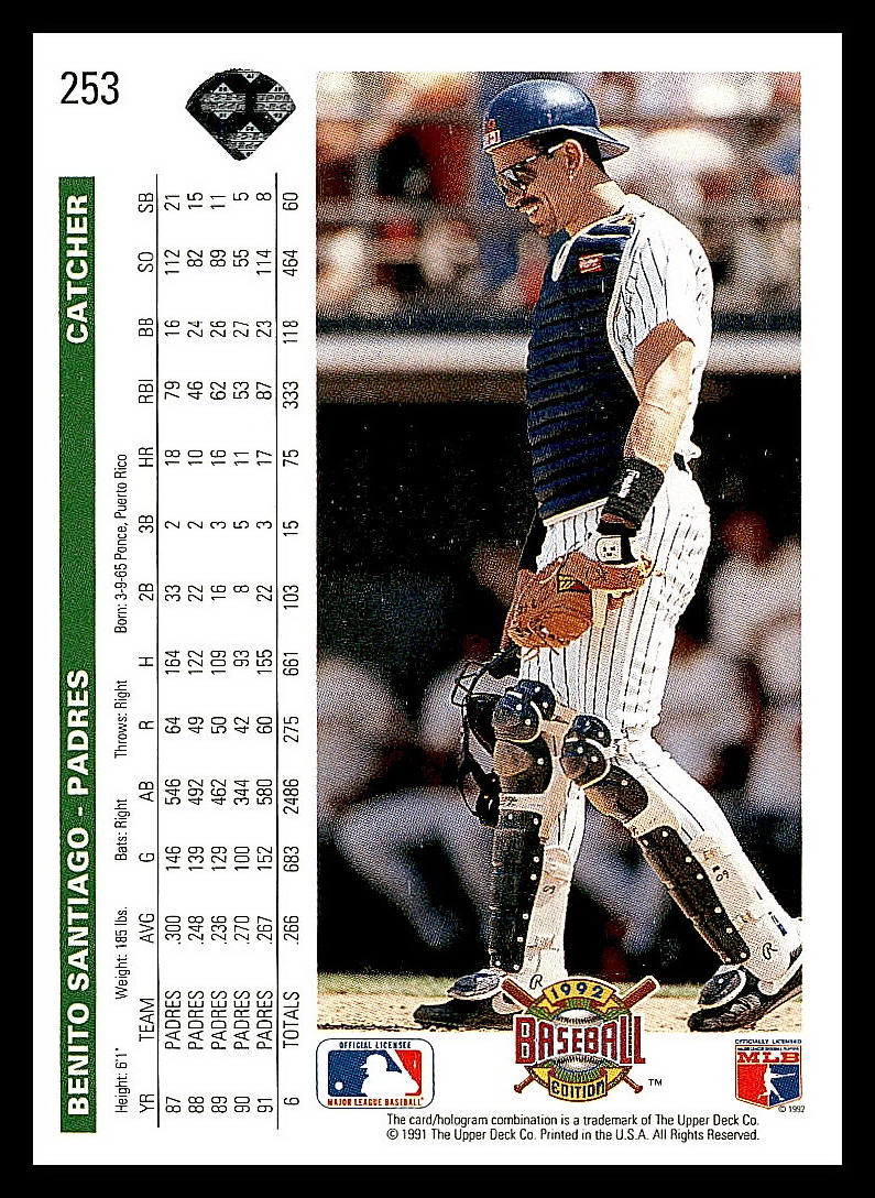 1992 Upper Deck Baseball - Picture 42 of 158