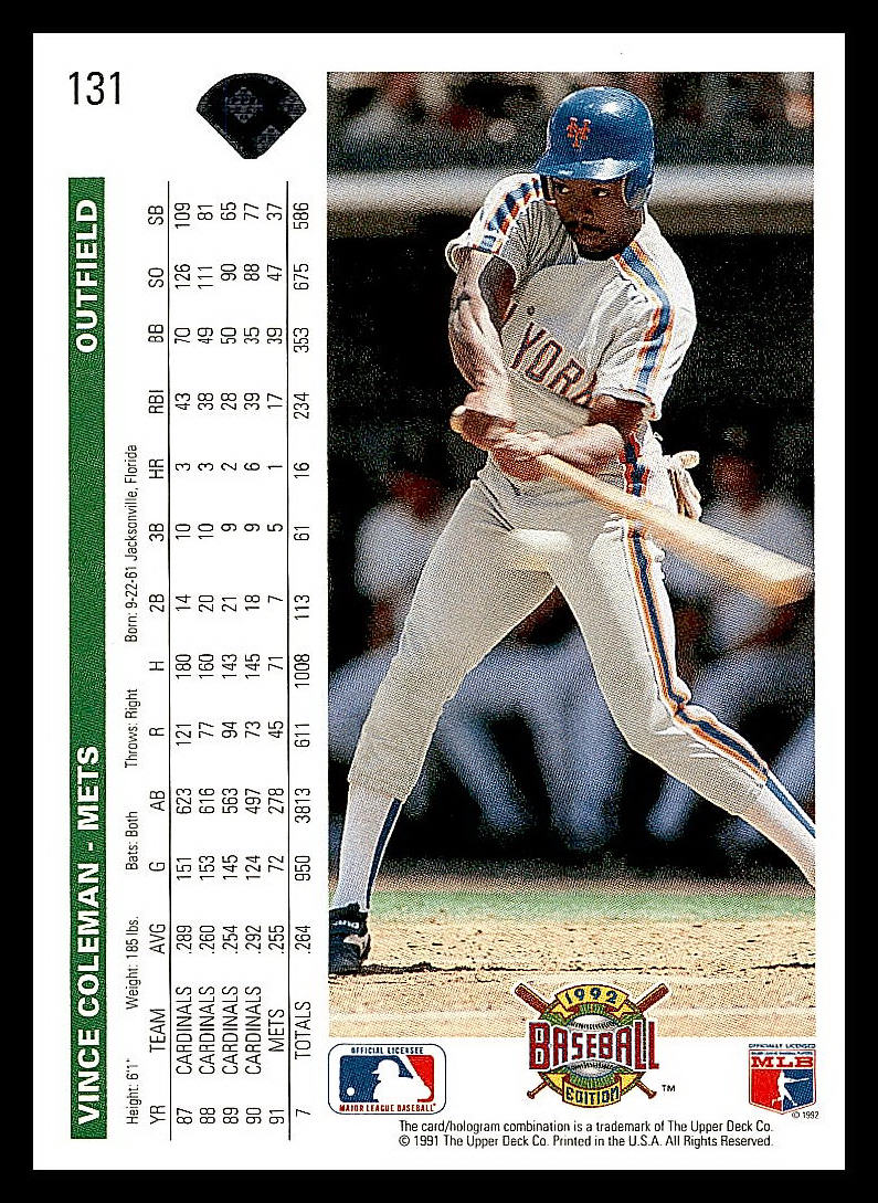 1992 Upper Deck Baseball - Picture 12 of 158