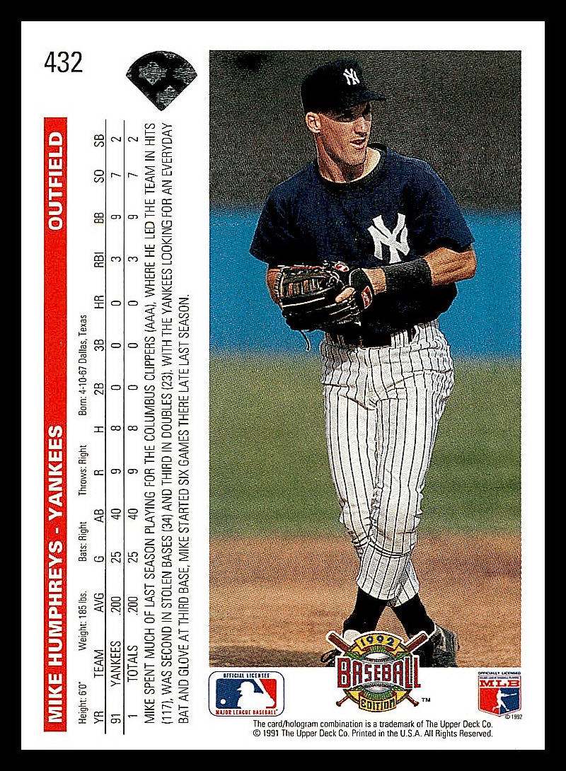 1992 Upper Deck Baseball - Picture 90 of 158