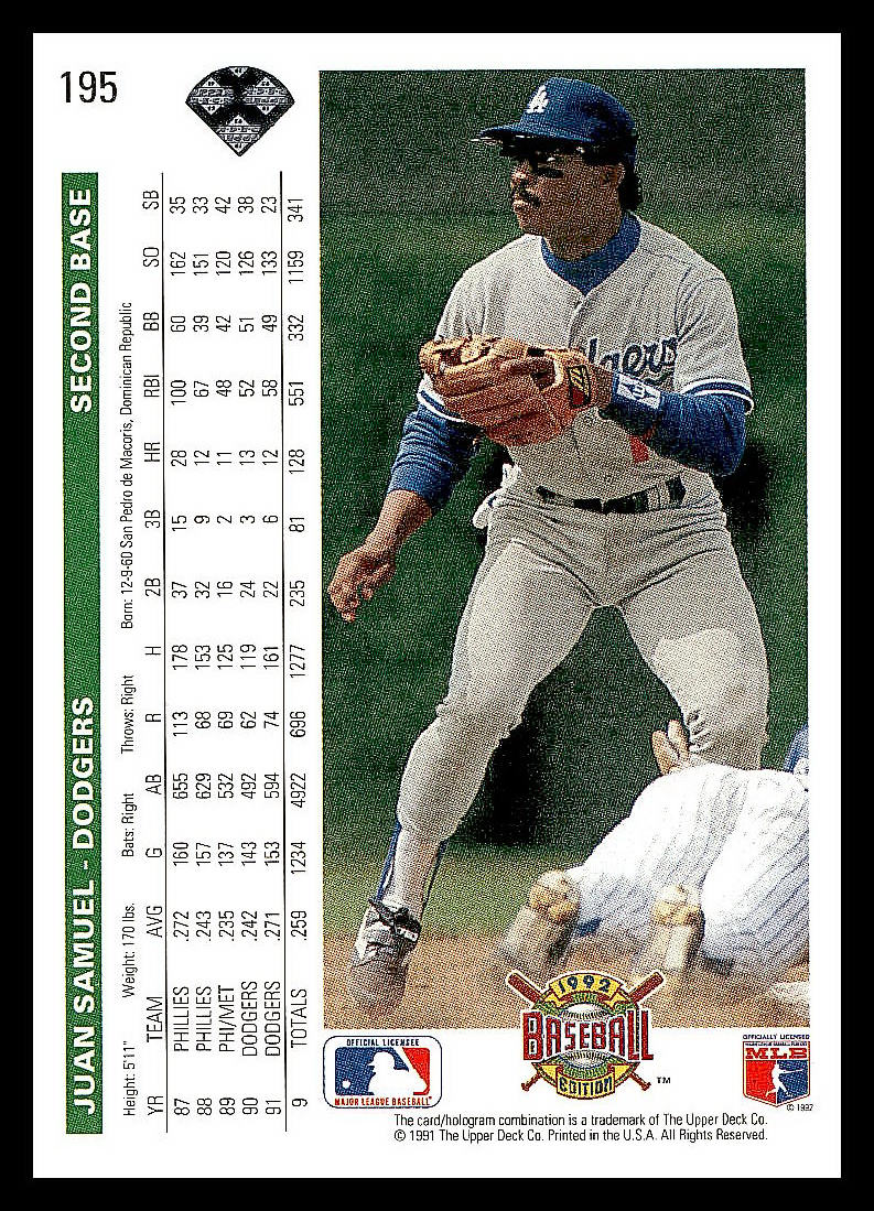 1992 Upper Deck Baseball - Picture 28 of 158