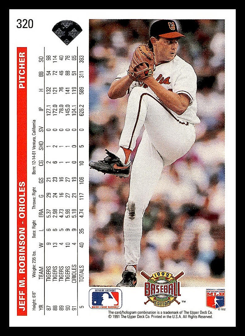 1992 Upper Deck Baseball - Picture 58 of 158