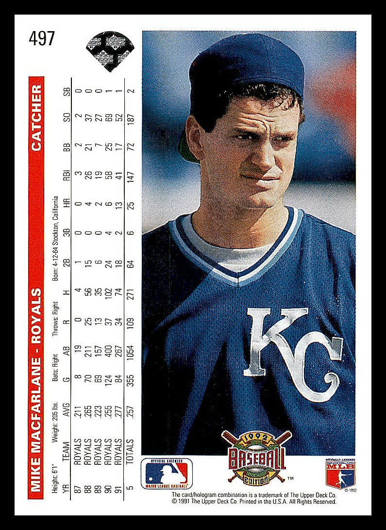 1992 Upper Deck Baseball - Picture 108 of 158