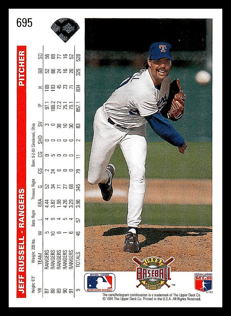 1992 Upper Deck Baseball - Picture 156 of 158