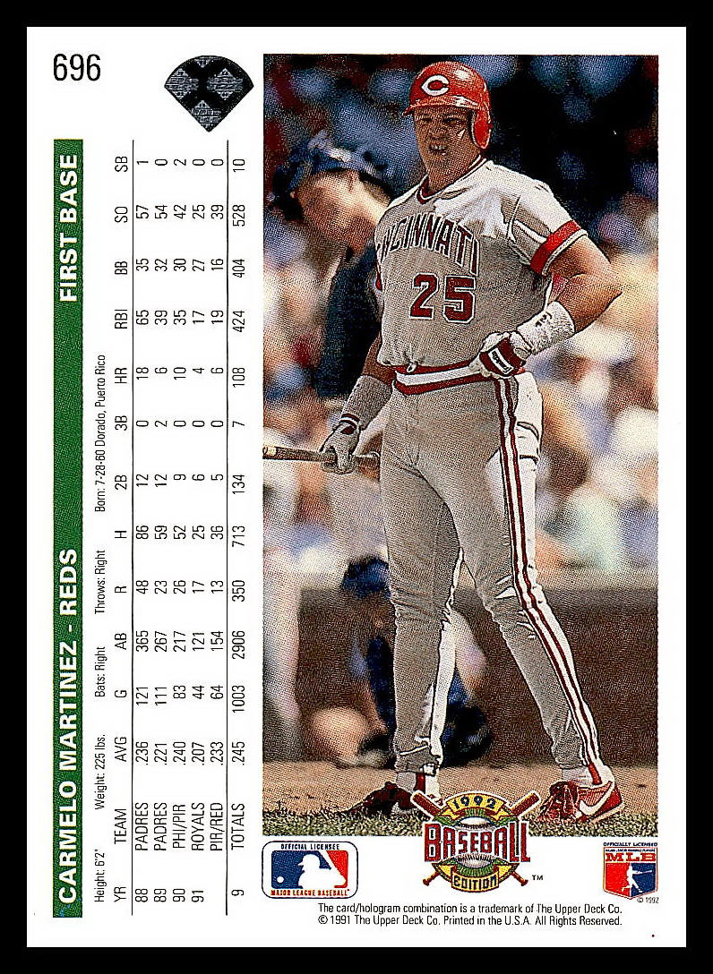 1992 Upper Deck Baseball - Picture 158 of 158