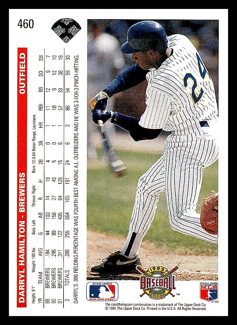 1992 Upper Deck Baseball - Picture 98 of 158