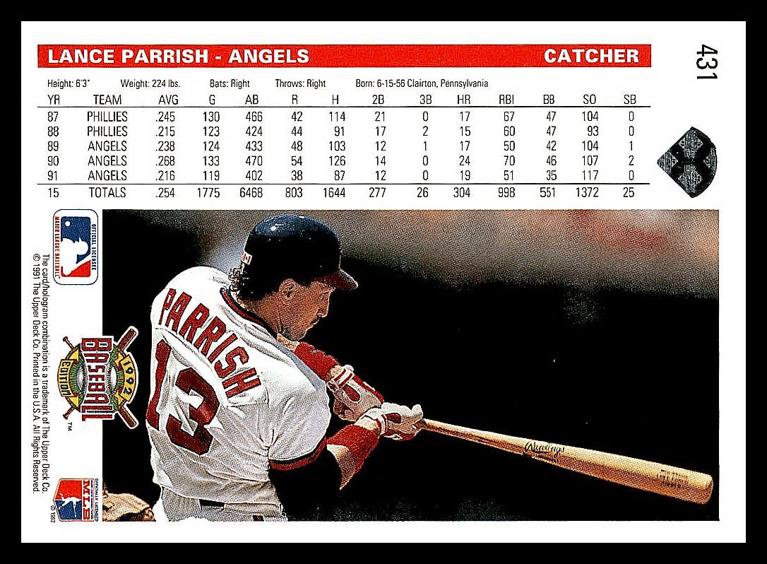 1992 Upper Deck Baseball - Picture 88 of 158