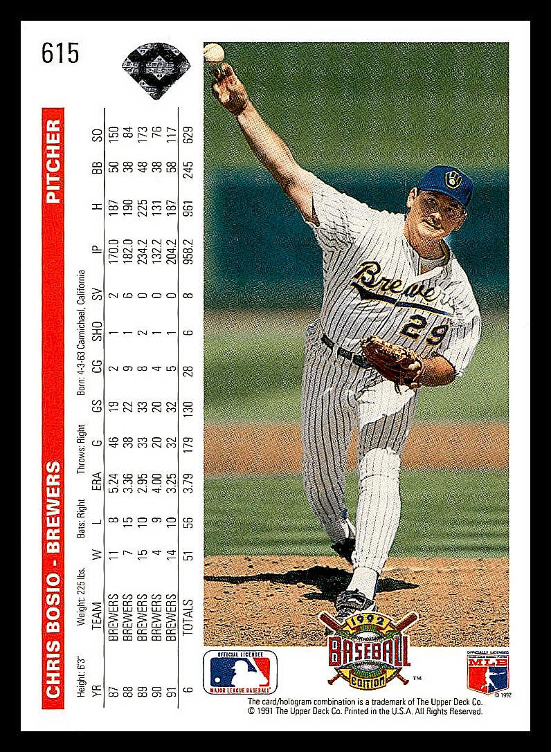 1992 Upper Deck Baseball - Picture 138 of 158