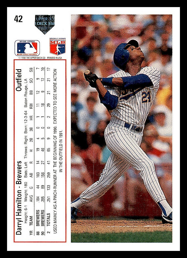 1991 Upper Deck Baseball - Picture 28 of 86