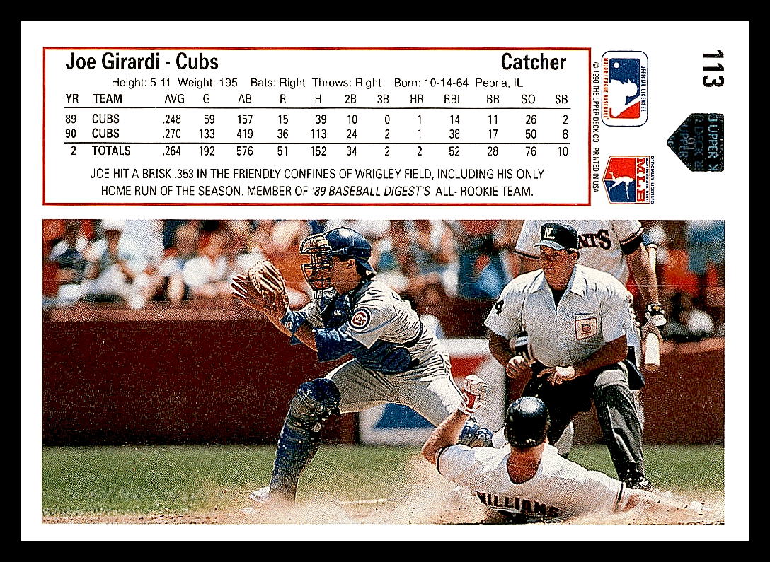 1991 Upper Deck Baseball - Picture 36 of 86