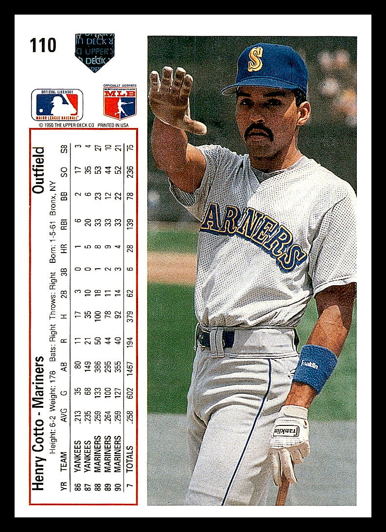1991 Upper Deck Baseball - Picture 76 of 86