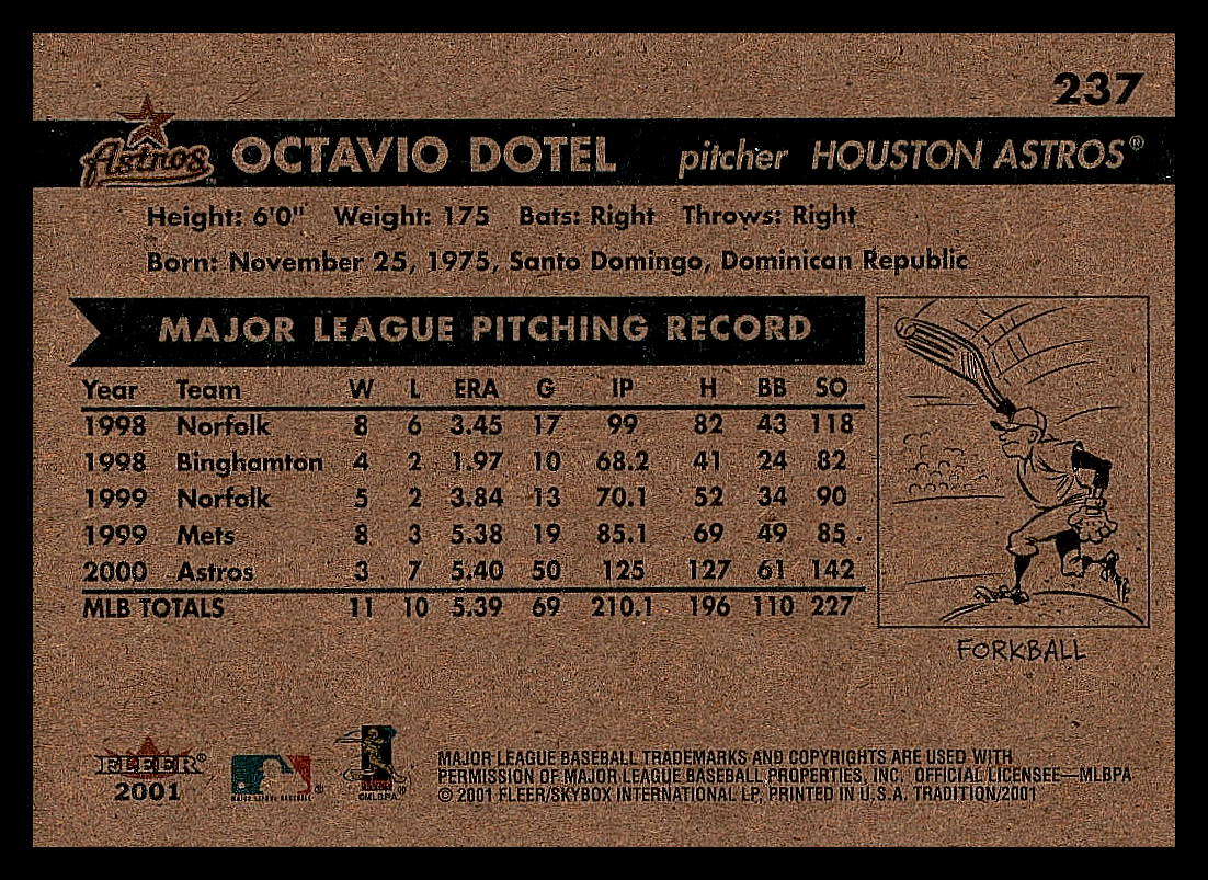 2001 Fleer Baseball - Tradition - Picture 18 of 59