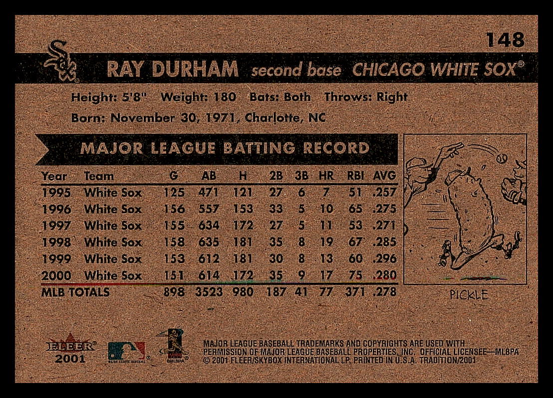 2001 Fleer Baseball - Tradition - Picture 6 of 59