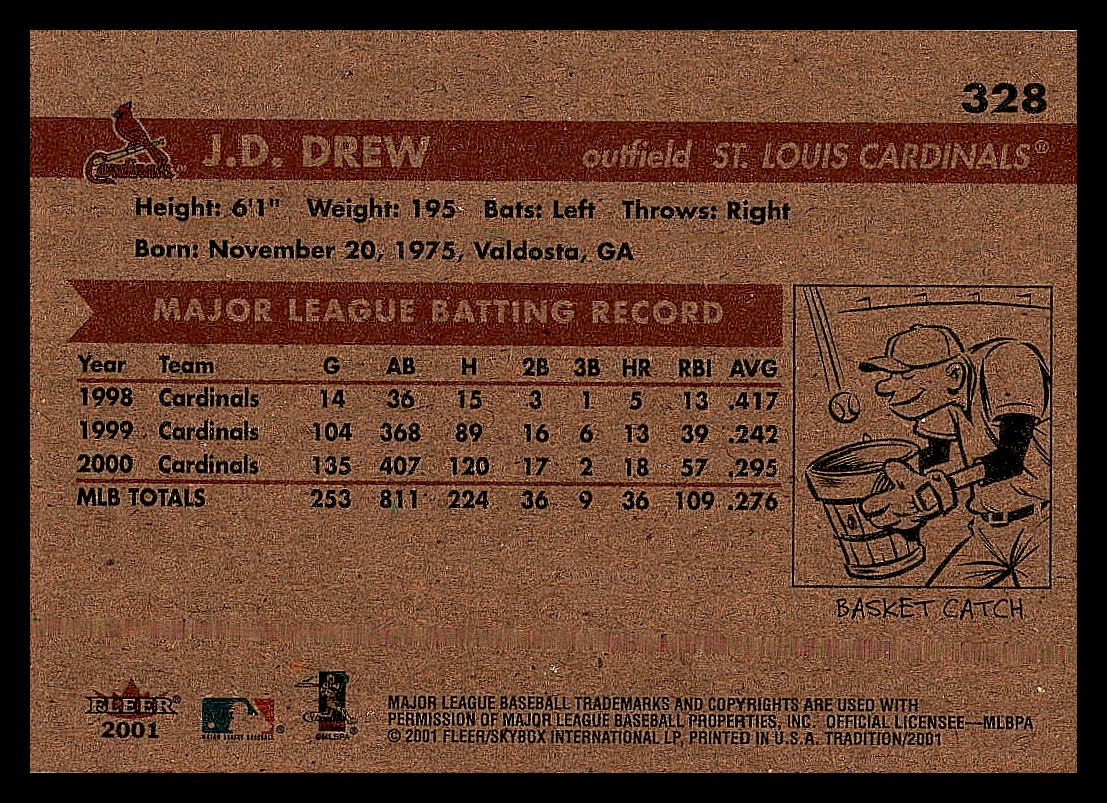 2001 Fleer Baseball - Tradition - Picture 32 of 59