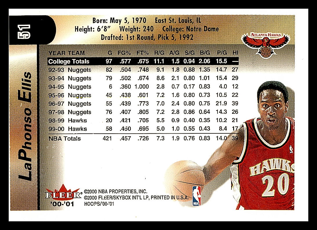 NBA Hoops - 2000 - Hot Prospects - Picture 36 of 82