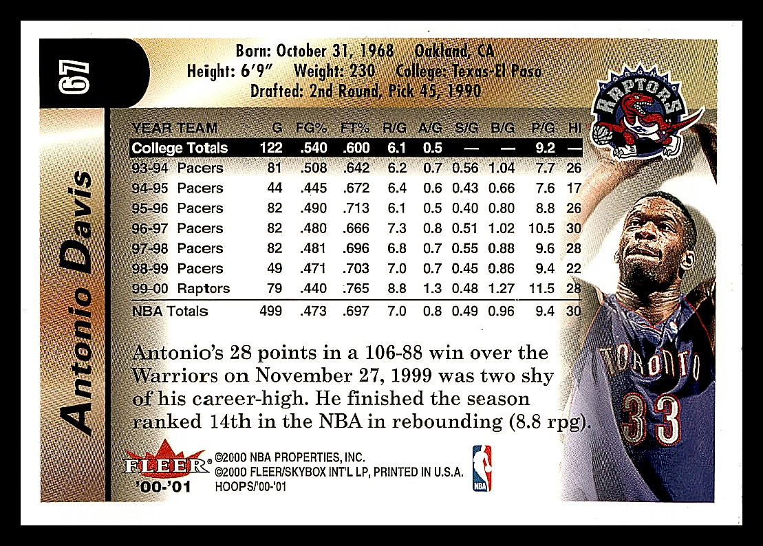 NBA Hoops - 2000 - Hot Prospects - Picture 52 of 82