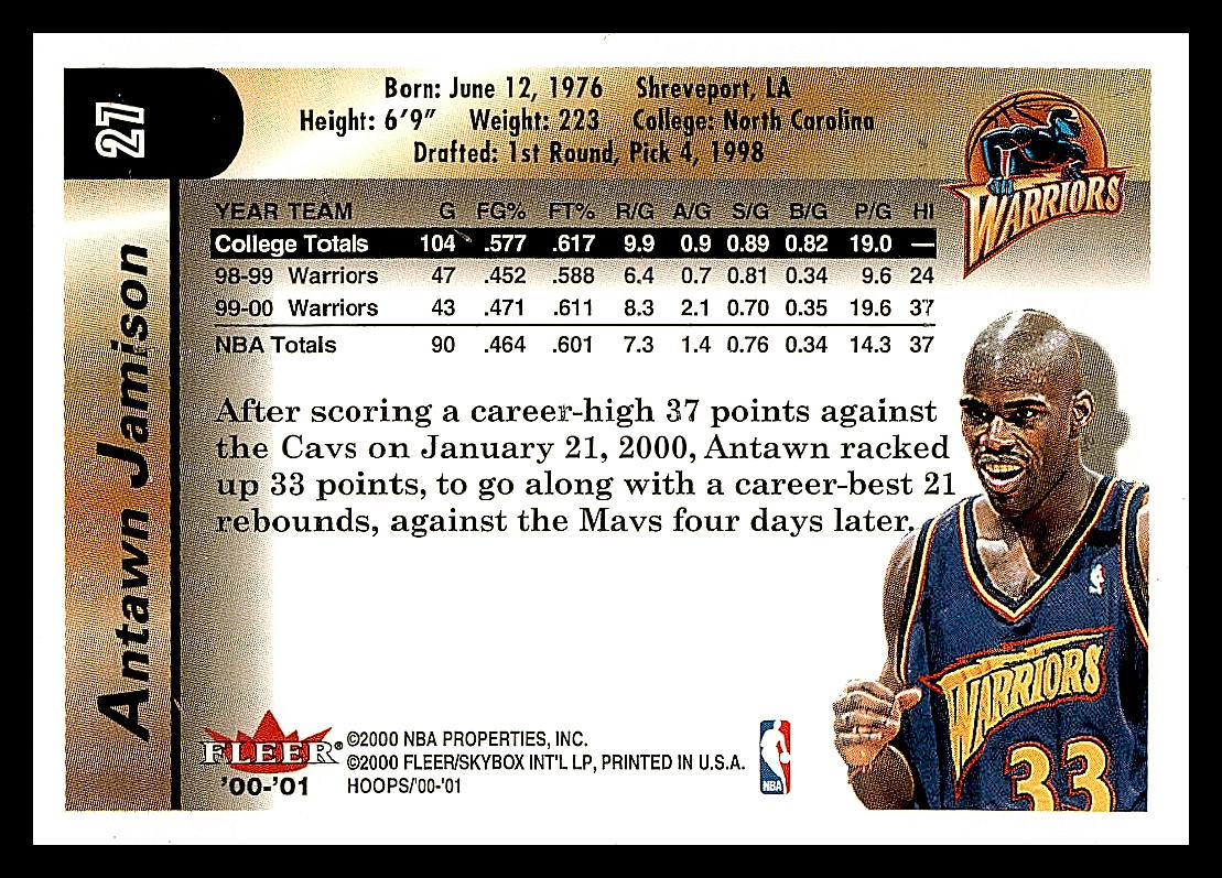 NBA Hoops - 2000 - Hot Prospects - Picture 20 of 82