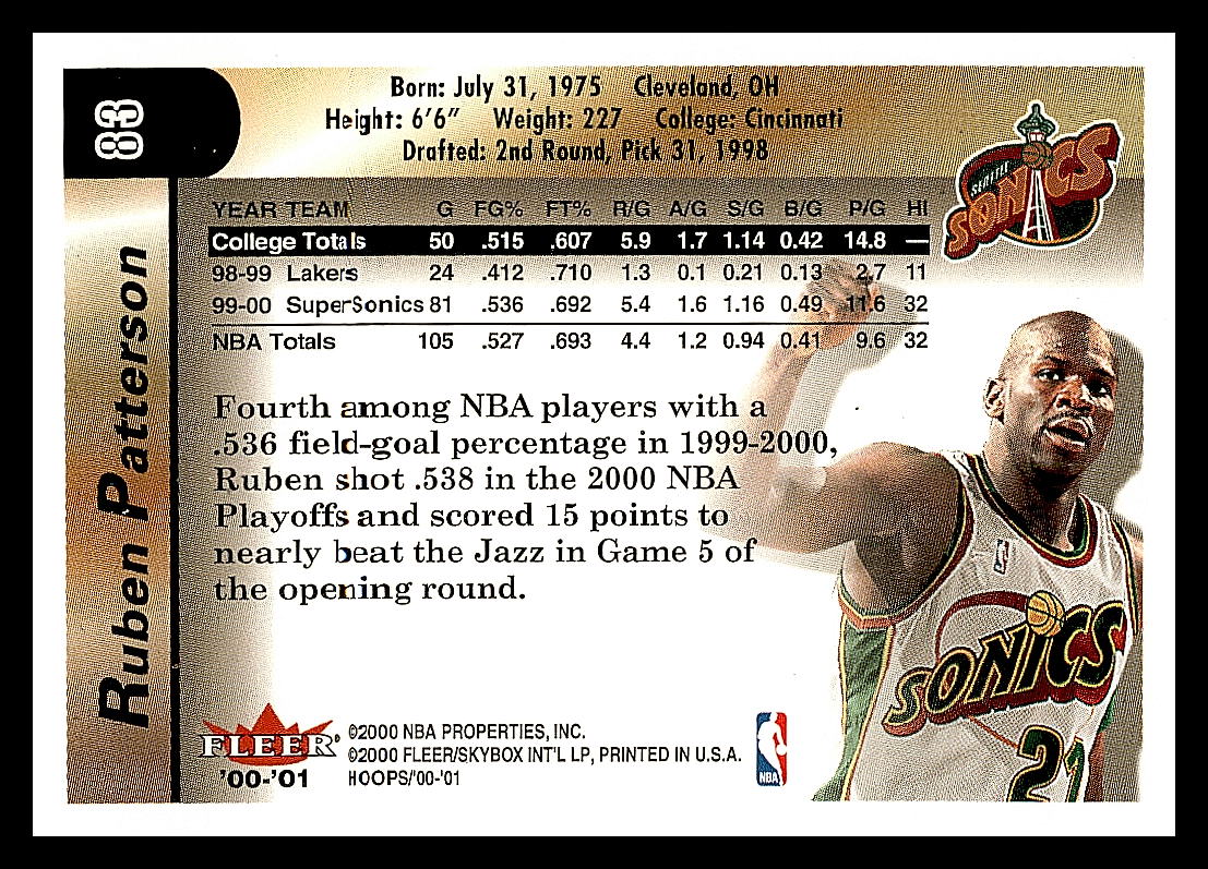 NBA Hoops - 2000 - Hot Prospects - Picture 64 of 82