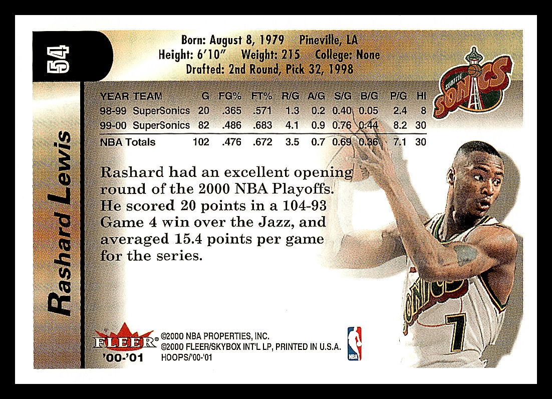 NBA Hoops - 2000 - Hot Prospects - Picture 38 of 82