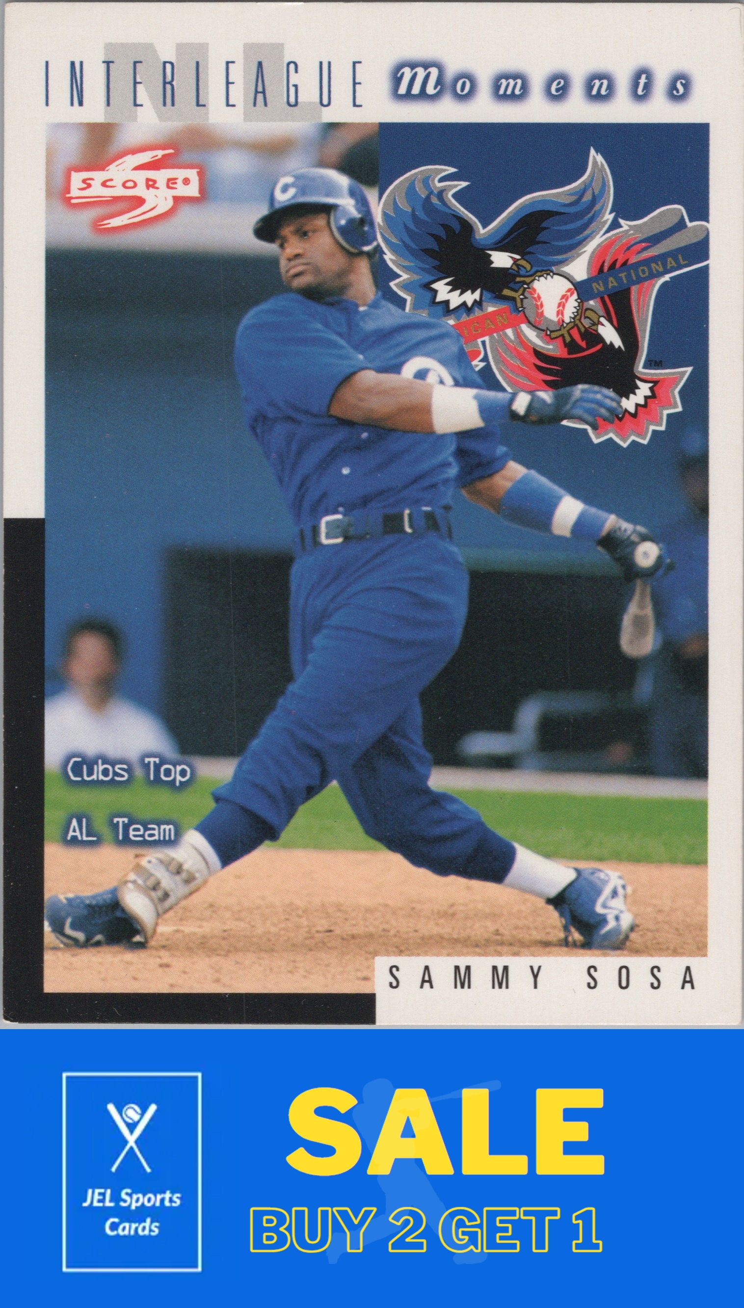 MAJESTIC  SAMMY SOSA Chicago Cubs 1998 Throwback Baseball Jersey