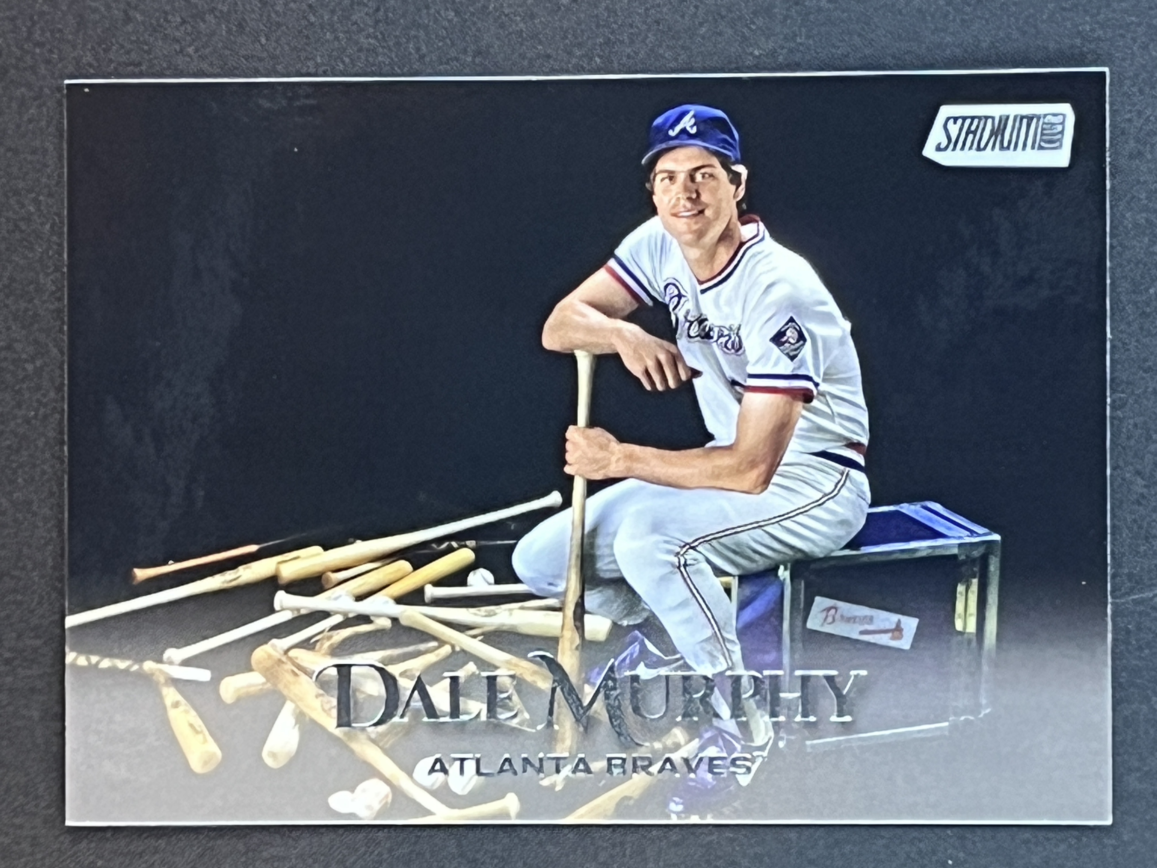 2019 Topps Stadium Club #98 Dale Murphy Atlanta Braves Baseball Card