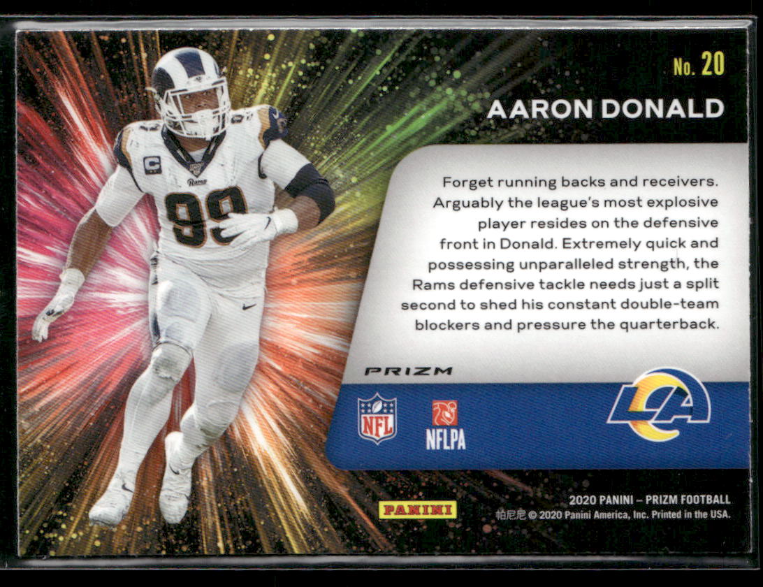 Aaron Donald – 2020 NFL Instant #269 – Green 1/5