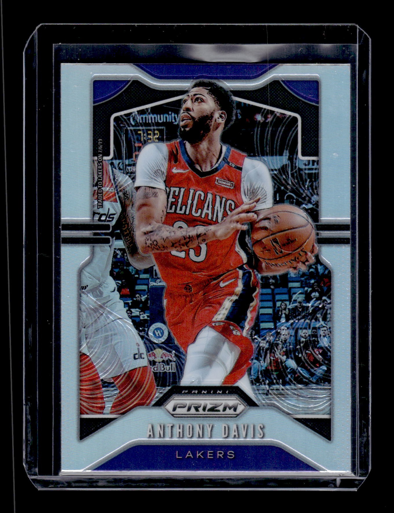 2019 Panini Prizm #222 Anthony Davis  Silver   Mint+ New