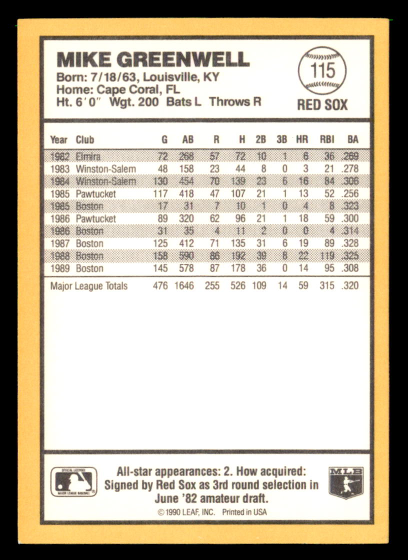 1990 Donruss Best of the AL Pick From List #101-144 - Picture 32 of 90
