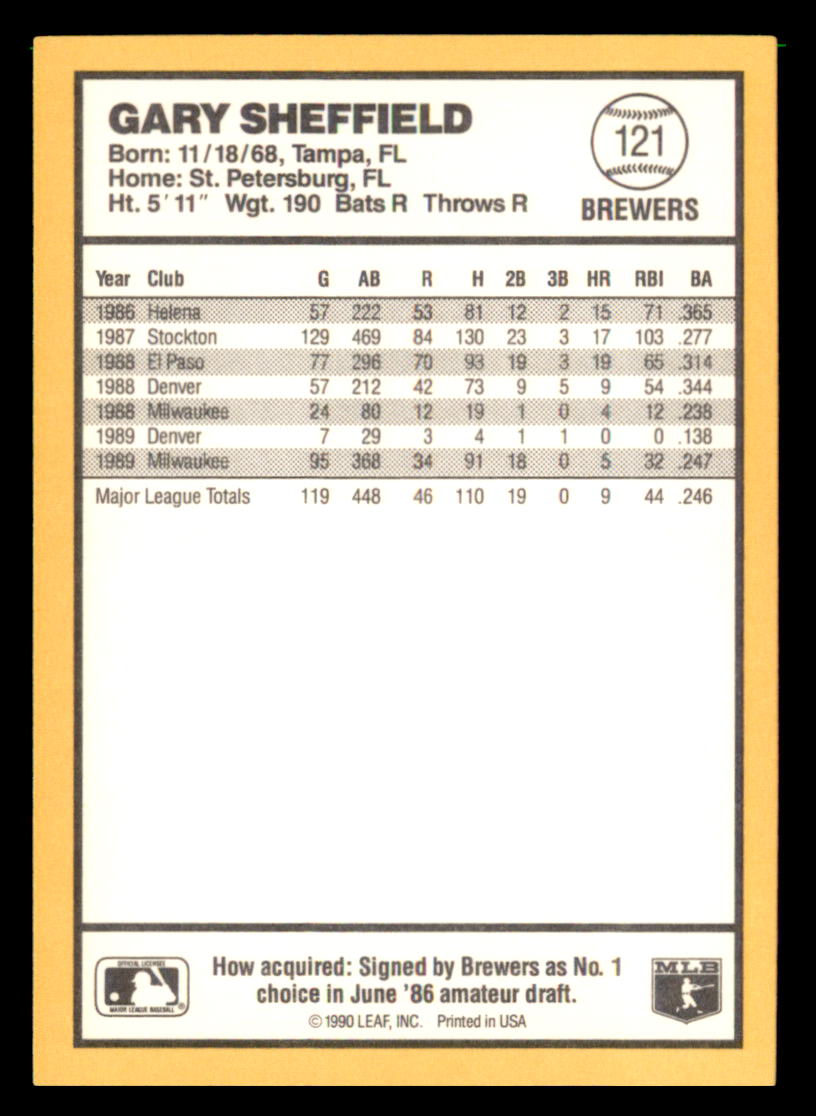 1990 Donruss Best of the AL Pick From List #101-144 - Picture 44 of 90