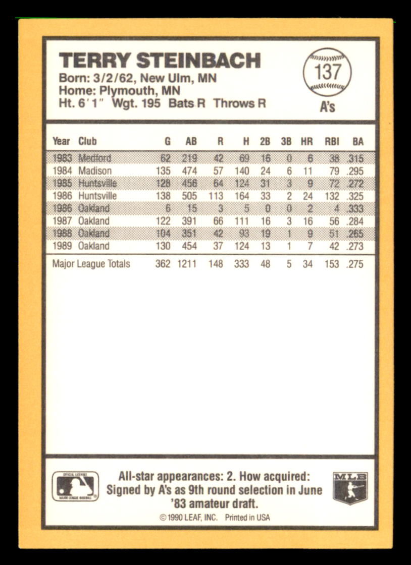 1990 Donruss Best of the AL Pick From List #101-144 - Picture 76 of 90