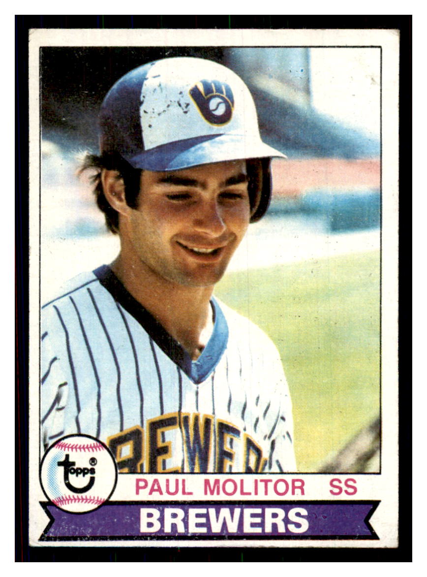  1979 Topps #24 Paul Molitor Milwaukee Brewers EX+ Excellent+  Lot # 12121 : Collectibles & Fine Art
