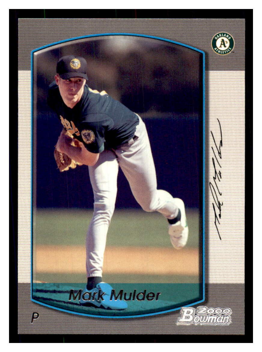 Mark Mulder Oakland Athletics 2000 Baseball Throwback Jersey 