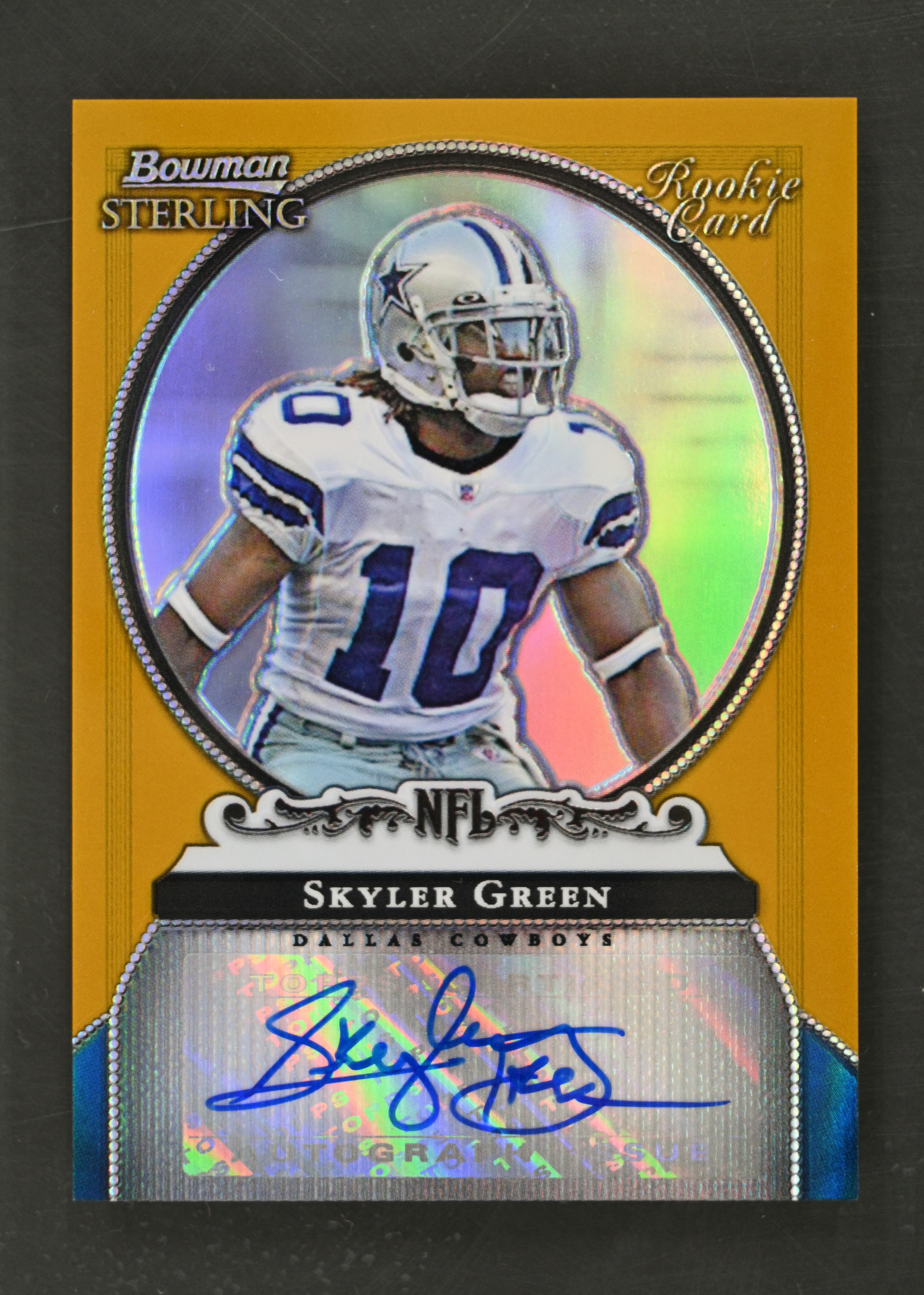 2006 Bowman Sterling #BS-SG Skyler Green /700 AUTO Gold Rookie - Picture 1 of 2