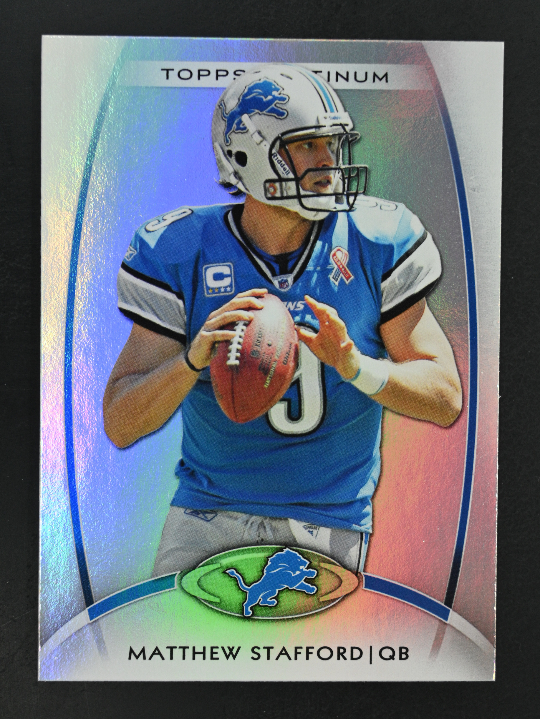 2012 Topps Platinum #30 Matthew Stafford Detroit Lions - Picture 1 of 2
