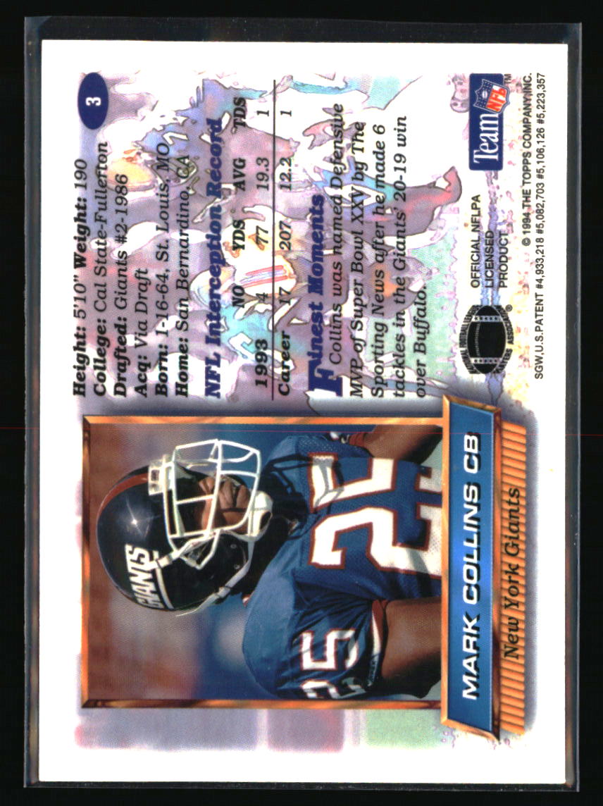 New York Giants Football Cards Quantity Discount 100s to Choose From